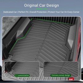 xipoqix 6FT Bed Mat Compatible with 2005-2023 Toyota Tacoma Truck Mat Truck Bed Liner Replacement for 2005-2023 Toyota Tacoma Accessories