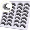 Newcally Newcally Lashes False Eyelashes Natural Fluffy Light Volume Faux