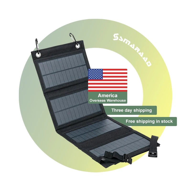 Portable 30W Mini Foldable Solar Panel with USB 5V Charger