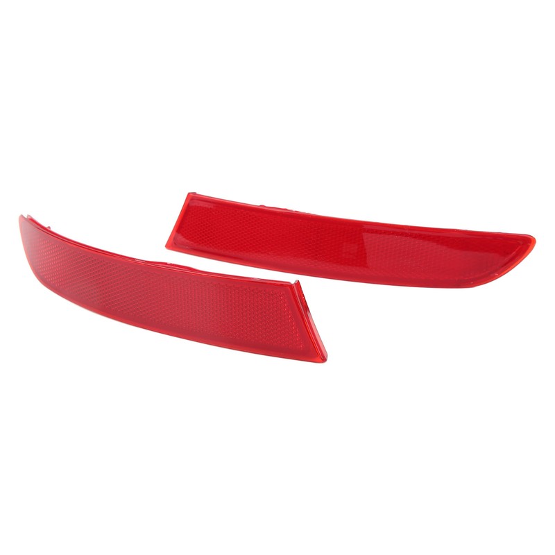 1 Pair Rear Bumper Reflector 63257352210 Smooth Surface Fit For