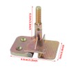 Set of 2 Metal Butterfly Hinge Clamp/Screen Printing Hinge Clips