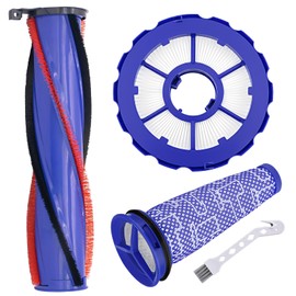 DC50 Brush Roll Filter Replacement for Dyson DC50 Animal Multi Floor Complete Vacuum，Post-Motor Filter & Pre-Motor Filter and DC50 Roller Brush，Part # 965081-01&965080-01&964705-01