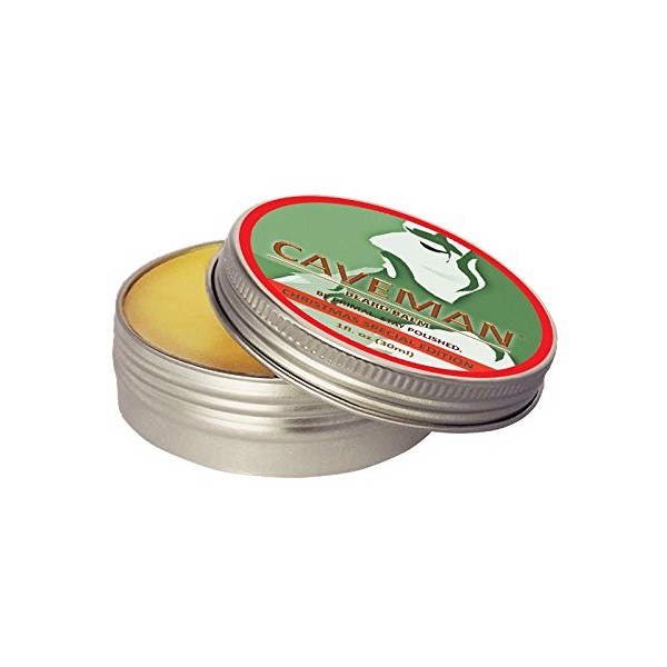 Caveman Christmas Beard Balm, Leave in Conditioner, 100% Vegan and All Natural