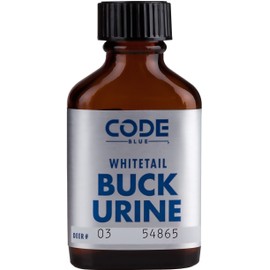 Code Blue Whitetail Buck Urine – Premium Deer Attractant, Versatile All-Season Hunting Scent, 1 oz