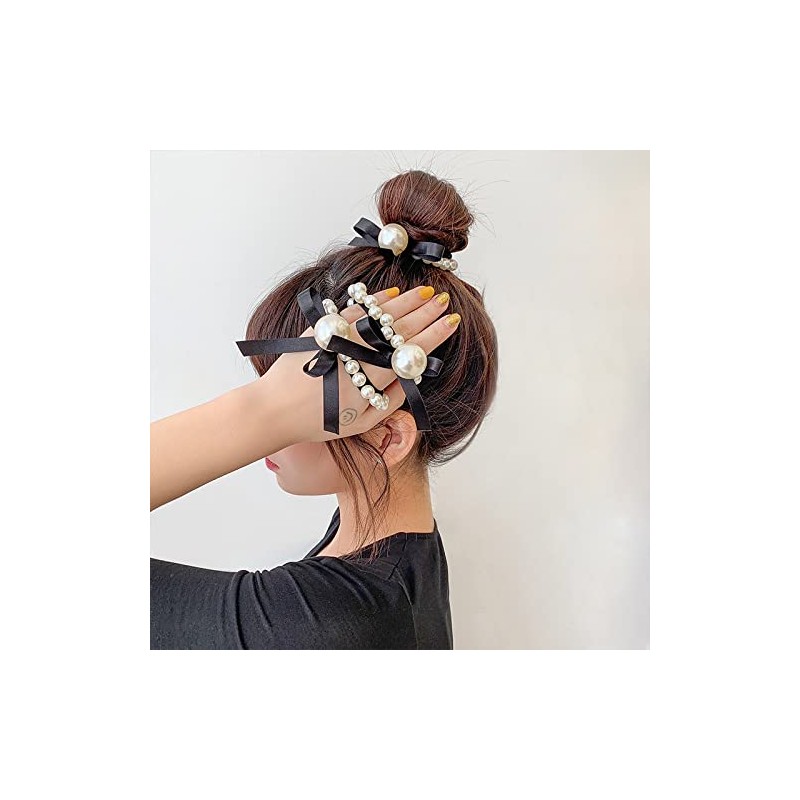 Avance Pearl Hair Rubber Hair Accessory, Stylish, Cute, Adult, Kids,