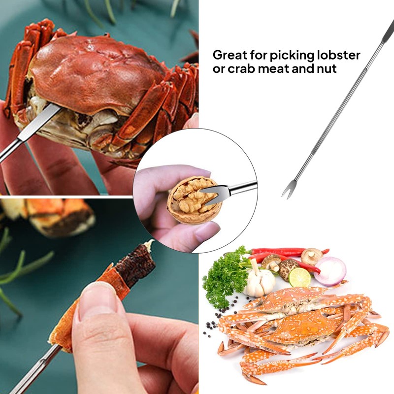 Nut Crackers Pecan Nutcracker Walnuts Plier with Non-slip Handles Heavy