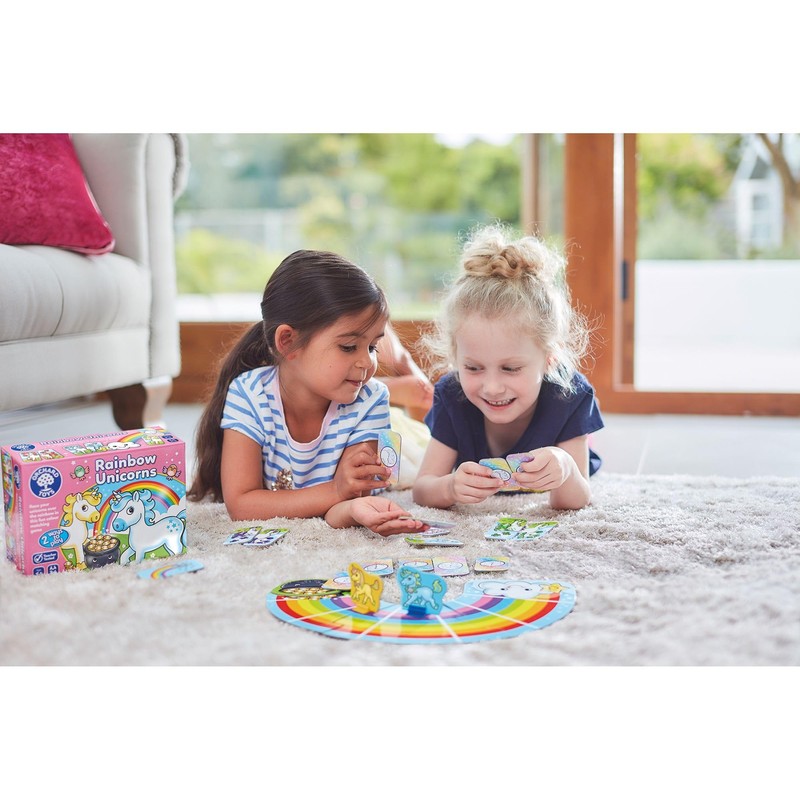Orchard Toys Rainbow Unicorns - Educational Game to Adapt and