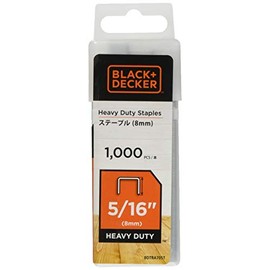 Black and Decker BDTRA705T GoPak Staple for Tacker Nailer 0.3 inch (8 mm) DIY Power Tool Tightening Fixing Tool