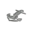 1clickautoacc 3D CHROME ABS ANCHOR EMBLEM STICKER DECAL SAILORS US