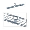 Quest Manufacturing Cable Tray Fast Fix Splicer Handle, Zinc (CT0008-03),Silver