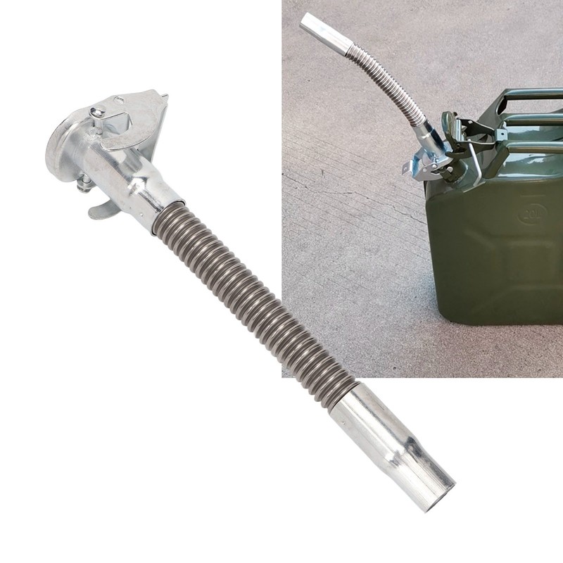 Gas Can Spout Carbon Steel Plate Sturdy Durable Gas Can