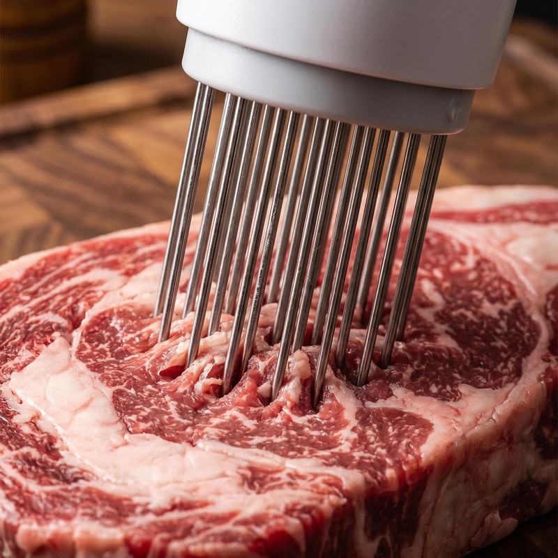 Meat Tenderizer Injector Stainless Steel BBQ Marinade Needle