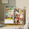BBLIKE Kids Bookshelf and Stuffed Animal Storage - Multi-Function Nursery