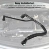 Positive Crankcase Ventilation Tube 12687544 PCV Valve Hose Compatible with