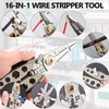 Wire Stripper 3-in-1 Wire Stripping Tool Electrician Multifunctional Wire Stripper