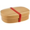 Yamako 80184 Bent Wappa Lunch Box, Family, Approx. 8.3 x
