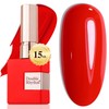 Double Rhythm 15ML Gel Nail Polish Pure Sheer Same Color