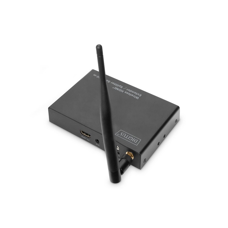 DIGITUS DS-55315 Wireless HDMI Extender / HDMI Splitter (1:4) -