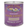 General Finishes Water Based Glaze Effects, 1 Quart, Smokey Gray
