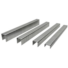 SimCos 20 Guage 304 Stainless Steel T/50 Staples, 3/8" Crown Upholstery Staples 1/4" to 9/16" Leg Length Staples for Staple Gun or T-50 Stapler (1/4"+3/8"+1/2"+9/16"-2016 pcs)