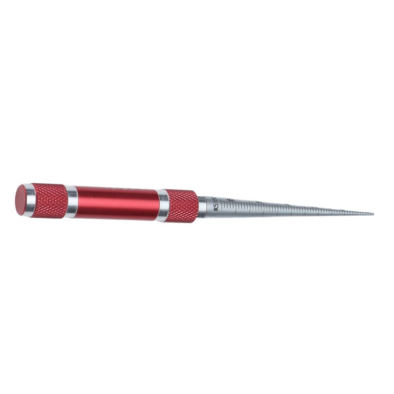 Aperture Gauge Tapered Hole Ruler Stainless Steel Inner Hole Diameter