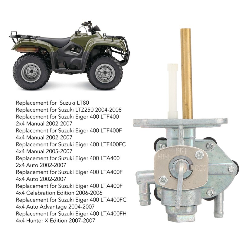 Gas Tank Fuel Valve Switch Rugged Impact Resistant Stable Fuel