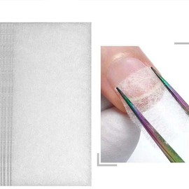 Healeved 10pcs Fiberglass Nail Wraps Professional Nail Clips Rose for Women and Girls