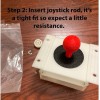 Bally Midway Original Pac-Man Joystick 1:1 Reproduction Rubber Grommet Leaf