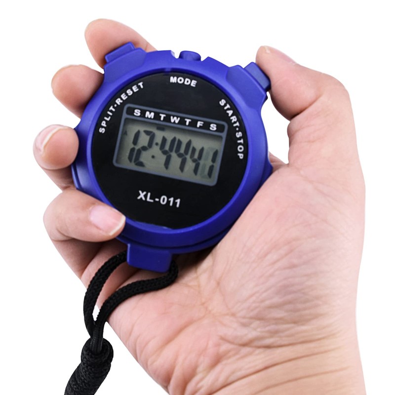 Digital Sports Stopwatch Timer Stopwatch Large Display Interval Training Timer