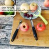 2PCS Apple Cupcake Corer, Fruit Vegetable Core Remover, Profession Healthy