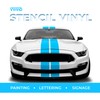 VViViD Blue Stencil Vinyl Masking Tape Roll Film with Anti-Bleed