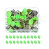 PATIKIL Reflective Tack Trail Marking Tacks, Glow Tacks Reflective Thumb