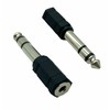 JAM2DAY 2 Pack of Headphone Adapters 3.5mm Socket to 6.35mm