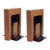 1InTheOffice Large Bookends for Heavy Books, Premium Jumbo Bookends 9"