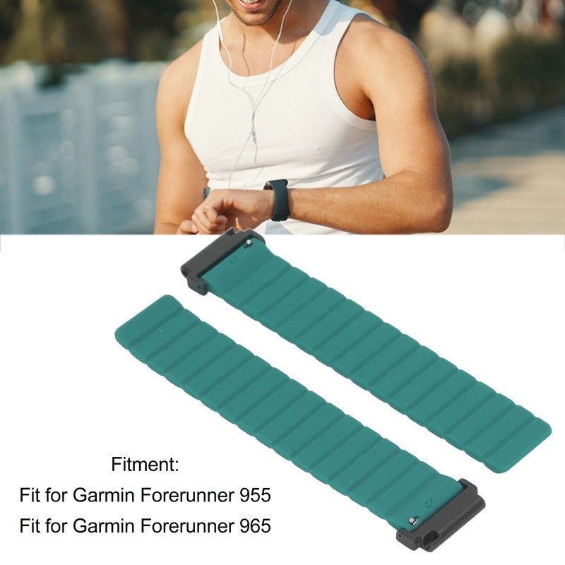 Silicone Replacement Watch Band Adjustable Magnetic Silicone Watch Strap for
