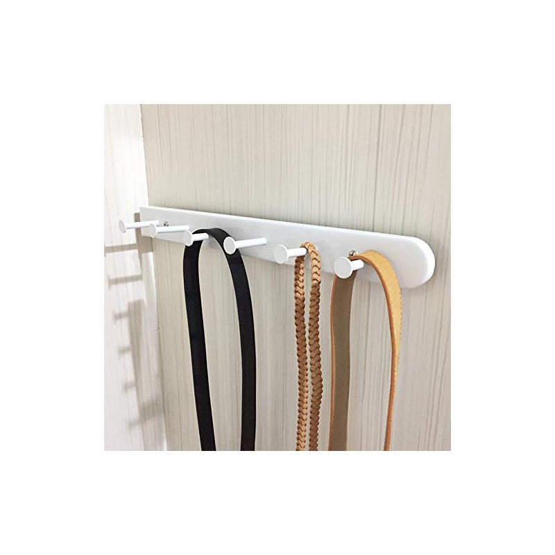 Kelendle Extendable Sliding Wardrobe Hook Rail with Hardware Pull Out