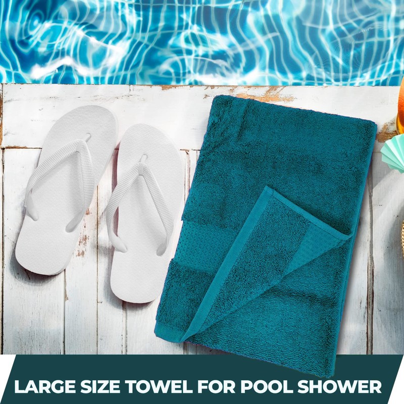 Towelogy® Super Soft Luxurious Bath Sheets Extra Large 100% Egyptian
