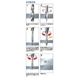 Onishi Industry Hexagonal Shaft Spiral Tap, M12 x 1.75