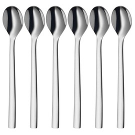 WMF Nuova Latte Macchiato Coffee Spoon with Engraving Stainless Steel 19 cm (One Spoon)