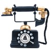 CENPEK Antique Phone Creative Retro Phone Decorative Phone Resin Rotary