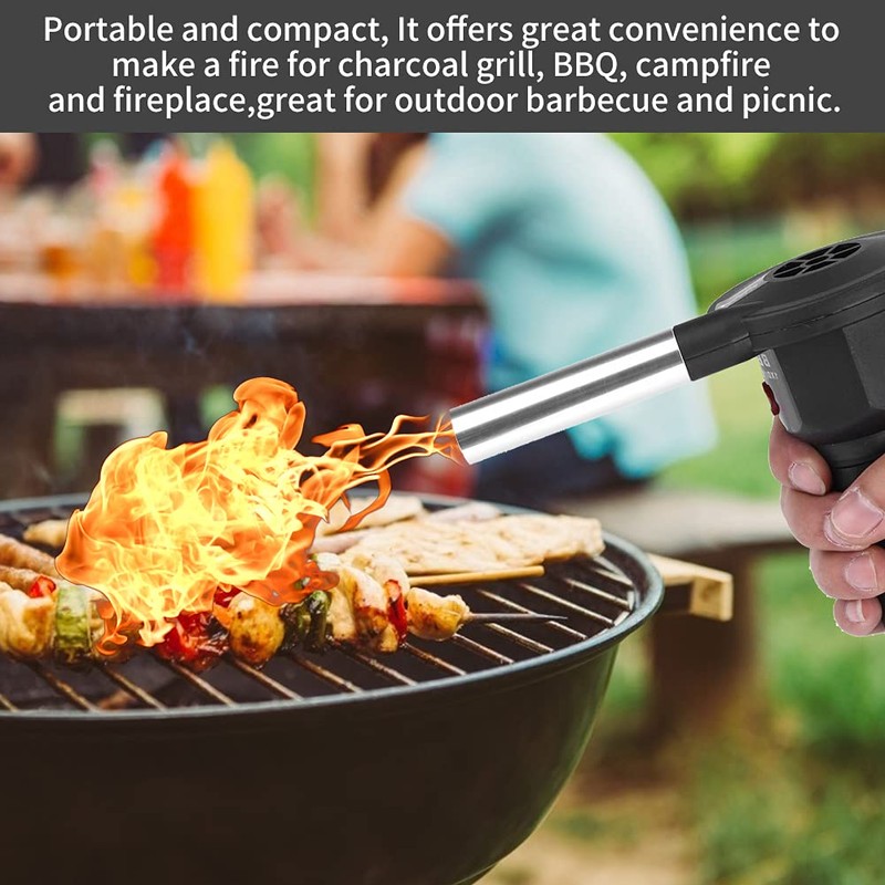 Joyzan Barbecue Tools Air Blower, Inflatable Blower Small Bbq Fan