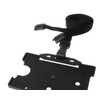 Customcard ltd® Set of Black Neck Strap Lanyard with Plastic