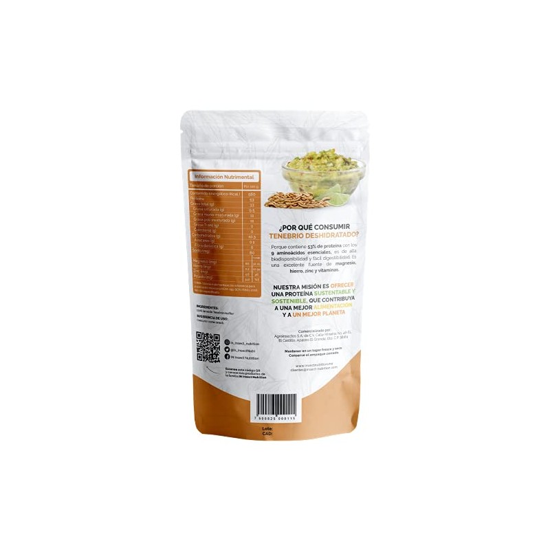 Tenebrios deshidratados 300 g