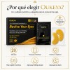 Mascarillas Ojos Oro 24k Hidratantes Ojeras 20 Pares