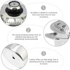 SOLUSTRE Mechanical Kitchen Timer Reminder Timer Mechanical Reminder Pot Shape