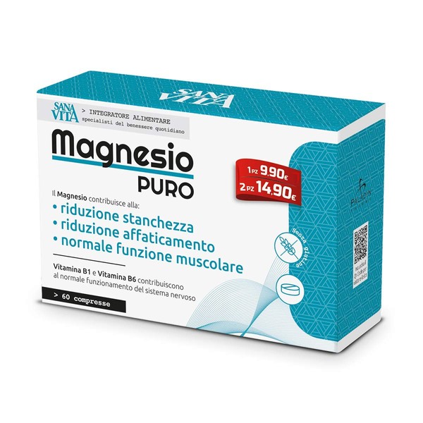 Sanavita Pure Magnesium 60 Tablets