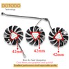 Dotodo 87mm GA92S2U DC12V 0.46A 4PIN Graphics Card Cooling Fan