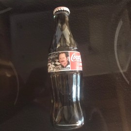 Coca-Cola 1996 NASCAR Dale Earnhardt Sr  Coca Cola Racing Glass Coke Bottle 8oz Unopened