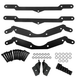 Kojem 3" Lift Kit + Sway Bar Quick Disconnect Suspension Lift Compatible with 2007-2014 Polaris RZR 800 Heavy Duty Steel -Black