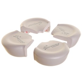 Dreambaby Bump-Guard Corner Protectors, Grey (Pack of 4)